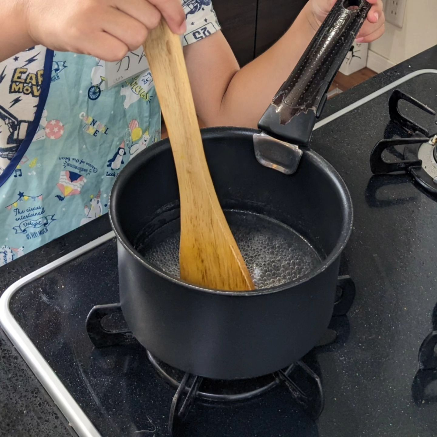 8/6は「きなこアイスと甘酒寒の黒蜜サンデー」でした🍨