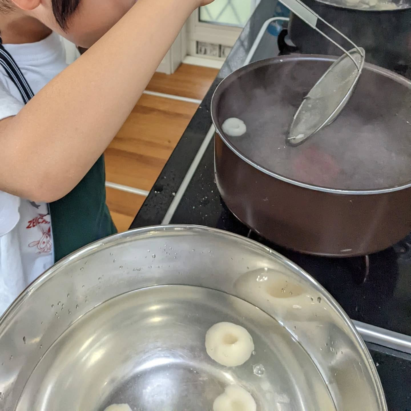 「豆腐白玉のフルーツポンチ」