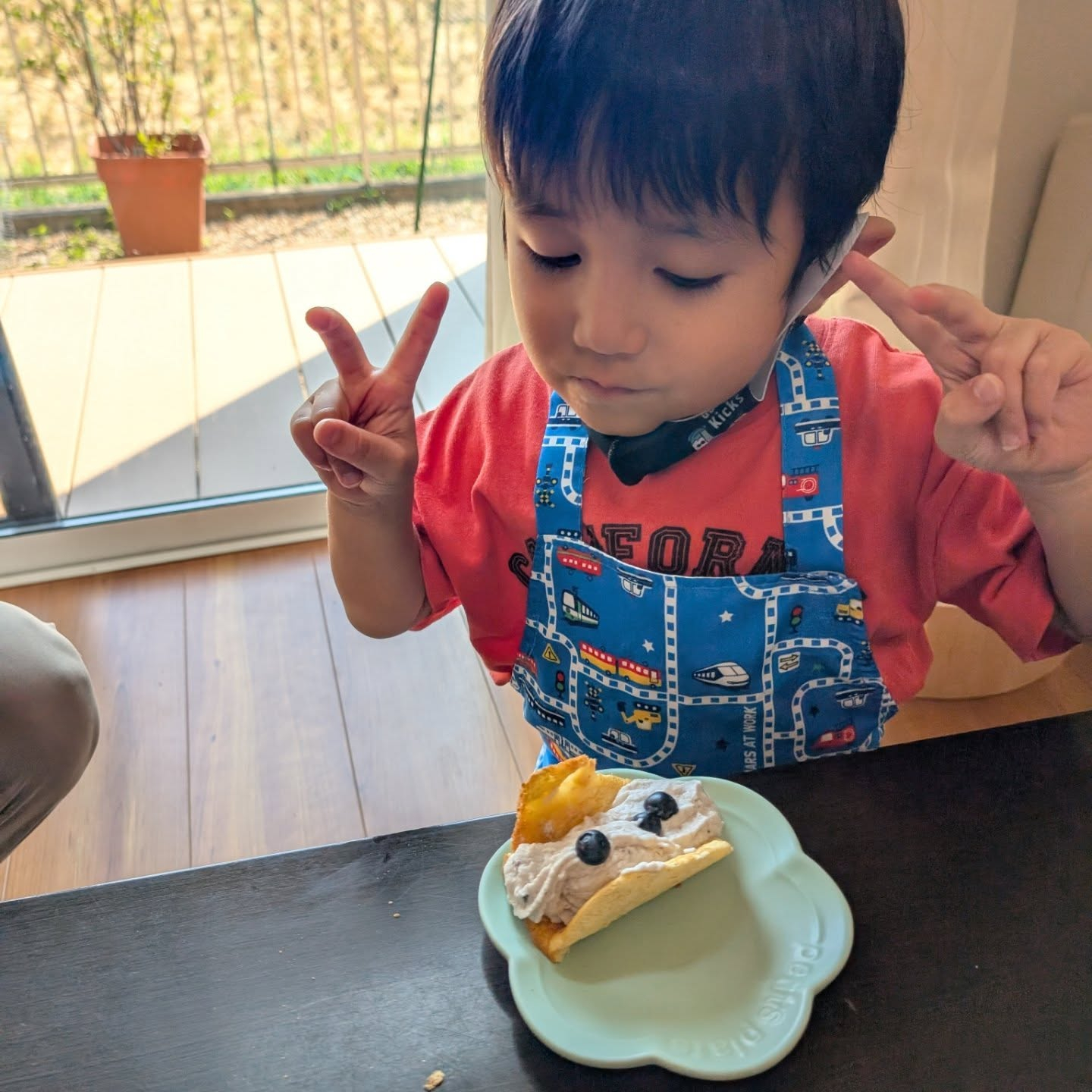 夏休み子どもおやつ作り教室は、今日の「オートミールクッキー」...