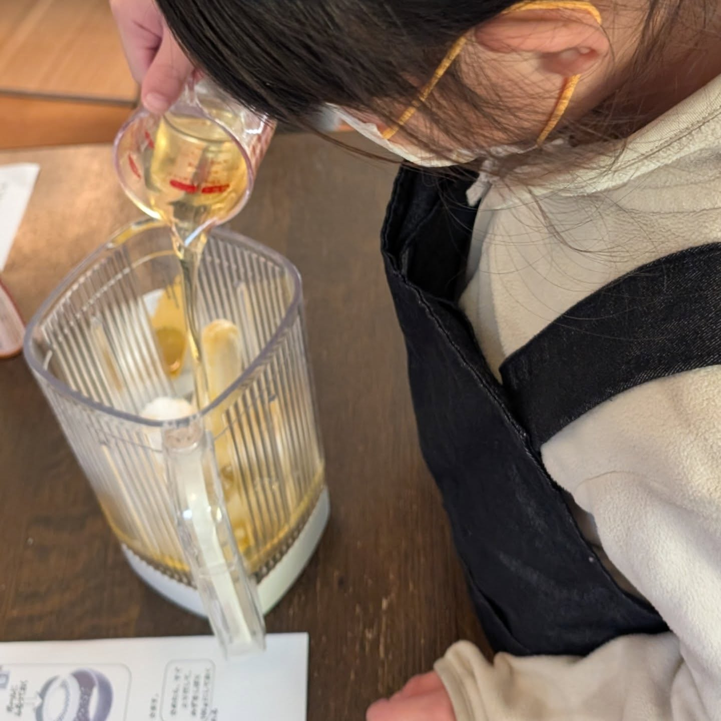 昨日は冬休みおやつ教室の「ほうれん草とバナナの焼きドーナツ」...