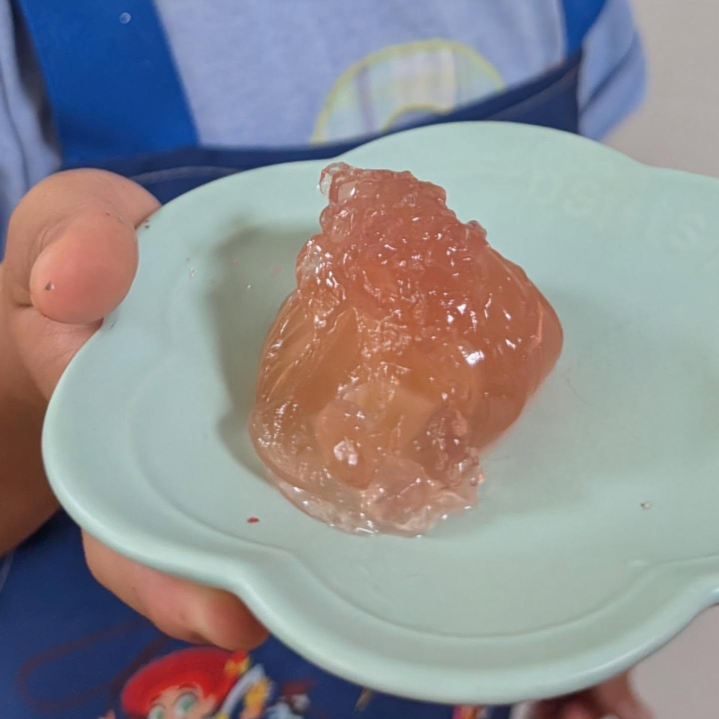 子どもおやつ作り教室で、27.28日は「宝石水まんじゅう」を...