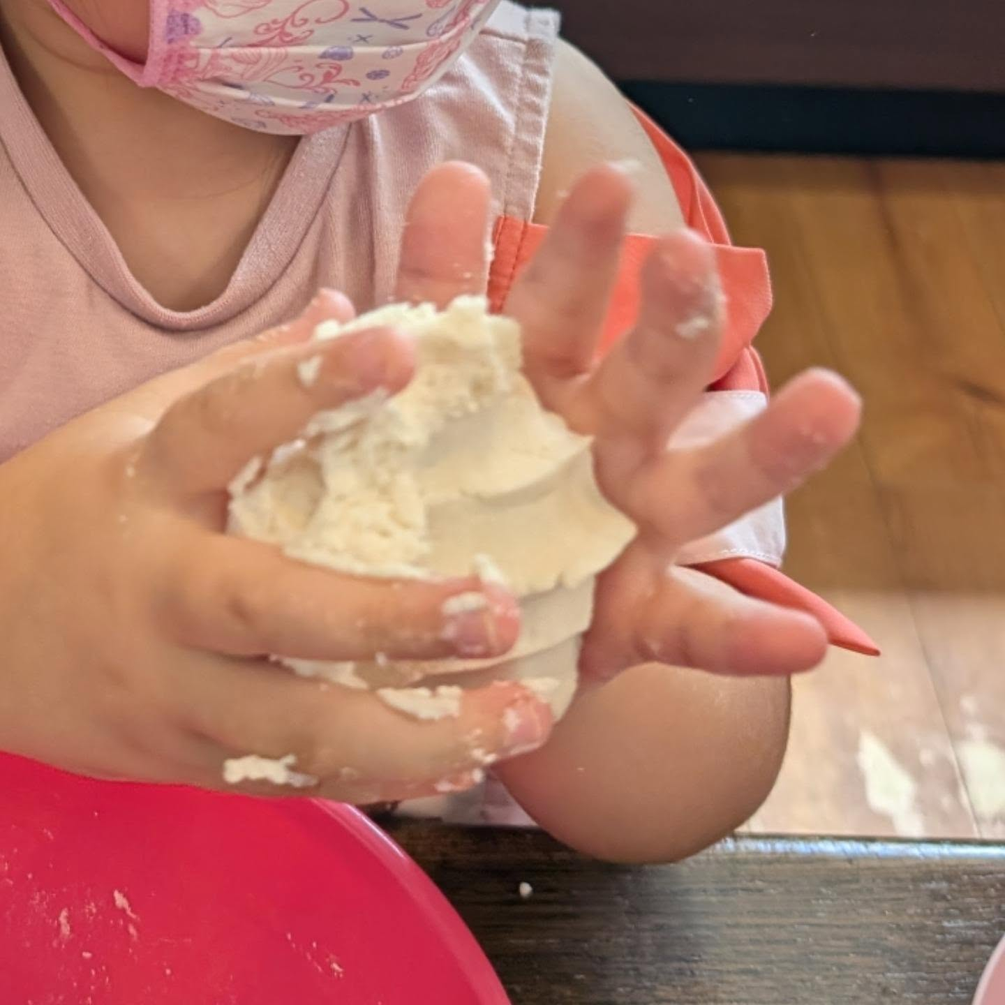 ５日は子どもおやつ作り教室でフルーツポンチを作りました🥝